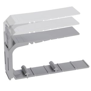 Zak a 10st. Draadhouder in hoogte verstelbaar grijs