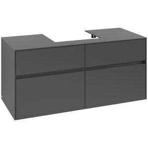 Wastafelonderkast Collaro 1200x548x500mm Graphite C070B0VR