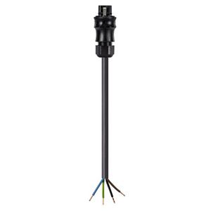 Aansluitsnoer RST20I4 male 1,5mm² 100cm rubber 60°C VVE=50