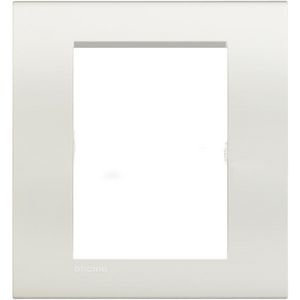 Afdekraam rechthoekig wit 3 + 3 mod. Livinglight