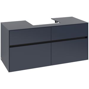 Wastafelonderkast Collaro 1200x548x500mm Marine Blue C070B0VQ