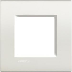 Afdekraam rechthoekig wit 2 mod. Livinglight VVE=10