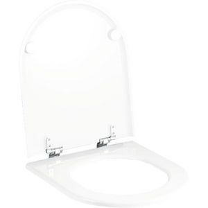 Courreges closetzitting wit met deksel