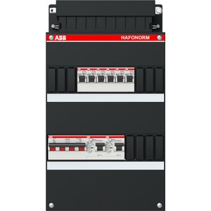 Groepenkast 6x achter 2x 30mA + HS 3-fasen
