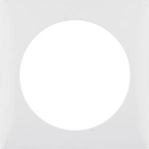 Afdekraam 1-v berker Integro flow polar wit glans