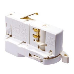 Universele 3-F railadapter Wit