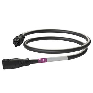 Koppelsnoer AW 6m 3G2,5 zwart Eca VVE=10