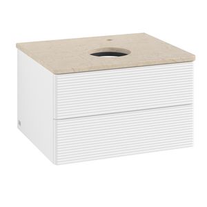 Wastafelonderkast Antao 600x360x500mm White Matt Lacquer K18153MT