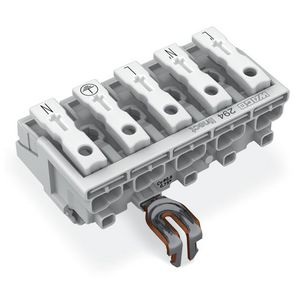 Kroonklem Drukknop extern Linect wit 294-8215 VVE=250