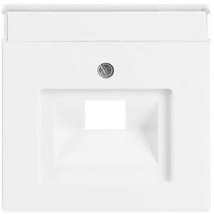 Centraalplaat afd v datadoos 1 x RJ45 s-studiowit
