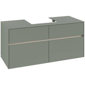 Wastafelonderkast Collaro 1200x548x500mm Soft Green C070B0AF