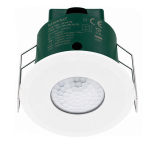 Aanwezigheiddetector plafond PIR 230V 2000W 7M 40m² Wit