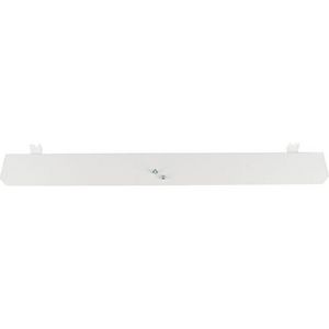 Afscheiding horizontaal tbv BF 24TE brede kast wit