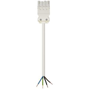 Aansluitsnoer GST18I4 female 1,5mm² 100cm B2CA wit VVE=50