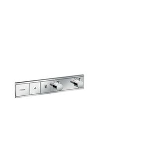 Afbouwdeel inbouwthermostaat RainSelect 2 functies 19,6l/min. chroom