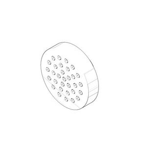 Spray gezicht v. zijdchs 55x12mm Mess. gebor 90120502800-28