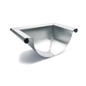 Zinken HWA kopschot bolvorm met rechte kraal tbv mastgoot M44