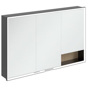 Inbouw-spiegelkast My View+ 1200x750x168mm Nordic Oak