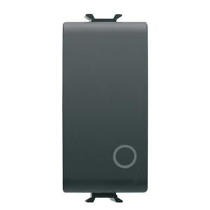 DRUKKNOP 2P 250 Vac-NO 16 A-NEUTRAAL-SYMBOOL 0-1 MOD VVE=12