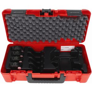 Set persringen maxipro 1/4"-3/8"-1/2"-5/8" in rocase