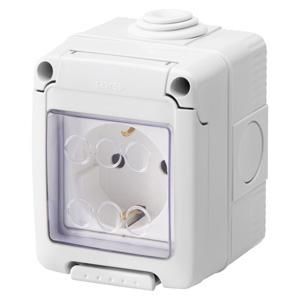 WATERDICHTE KAST COMPLEET+SYSTEM APPARATEN-MET CONTACT VVE=5
