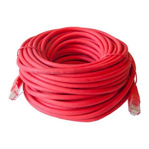 Patchkabel / netwerkkabel CAT5e UTP PVC molded rood 15meter