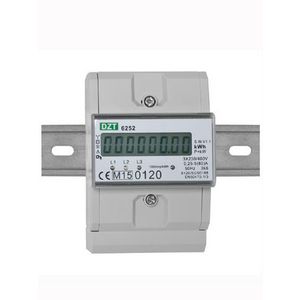 Elektriciteitsmeter DZT6252 5(80)Amp76mm MID 400V 50hz 1Kimp