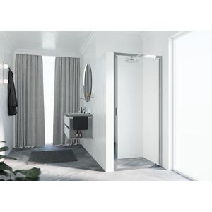 Lunes 2.0 G draaideur 900-960x1950mm chroom helder