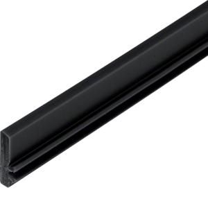 Afdichtprofiel BK hoogte 4mm kunststof hal.vrij zwart VVE=2