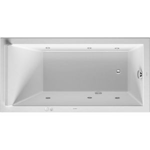 systeembad Starck 1500x750mm, wit, Inbouwversie, Jetsyst.