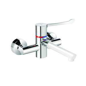 Muurmengkraan v. spoeltafel m.m.uitloop