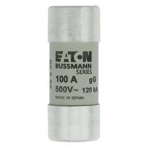 Zekering laagspanning 100A AC 500V 22x58mm gL/gG IEC VVE=10
