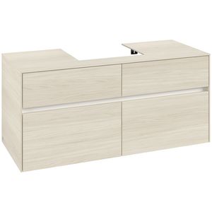 Wastafelonderkast Collaro 1200x548x500mm White Oak C07000AA