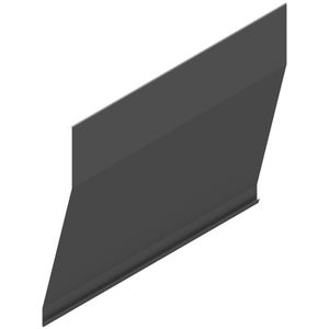 GSE ART106394 TOP JUNCTION FLASHING 30MM - ZWART