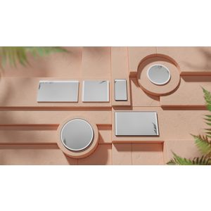 Spiegel ronde LED 700/30 IR Sensor mat wit Xarita Lite S