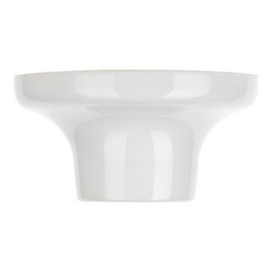 Plafondlamp porselein E27 100x52mm Wit