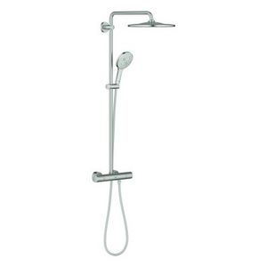 Rainshower SmartActive 310 douchesysteem Mono Rond  incl. S-koppelingen Supersteel