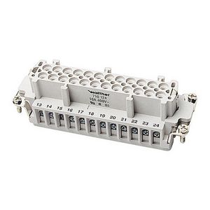 Contactblok Buscon B24 0,5-2,5mm² schroef +draadbesch.710124
