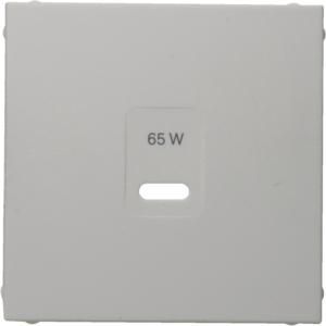 Centraalplaat voor USB berker S.1/B.3/B.7 polarwit glanzend