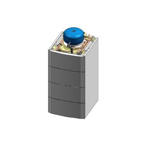 Zonneboilervat Calora Tower 220SHL