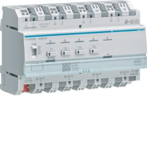 Universele zelflerende dimmer 4x 300 W KNX Secure multi-fase