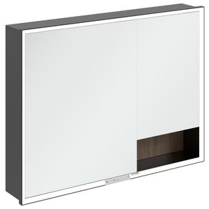 Inbouw-spiegelkast My View+ 1000x750x168mm Arizona Oak