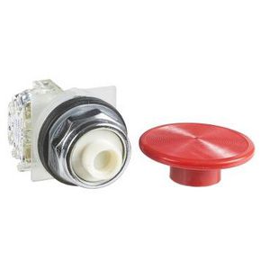 Drukknop 30mm + vuistslagkop 57mm Terugvering 1N 9001K
