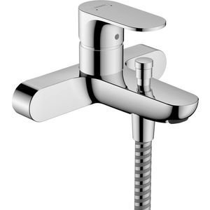 Rebris S 1-hendel badmengkraan opbouw met hartafstand 15,3cm chroom