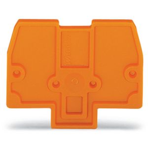 Afsluit-/tussenplaat 2mm dik grijs VVE=25