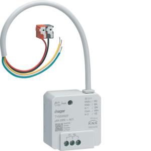 Schakel-/jaloezie-actor inbouw 2/1-voudig + 2 in KNX Secure