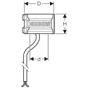 Pluvia verwarmingselement 230V 16W 56