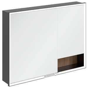 Inbouw-spiegelkast My View+ 1000x750x168mm Oak Kansas