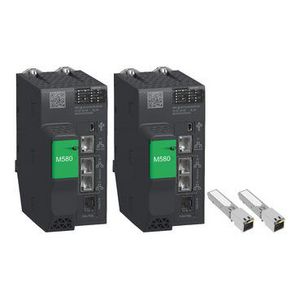 Set bestaande uit 2x BMEH584040 + 2x 490NAC0100 Modicon M580