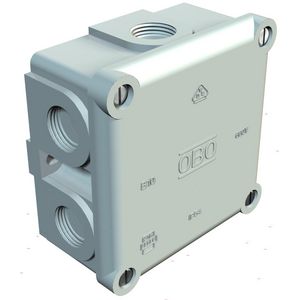 Kabeldoos 91x91x51 duroplast typ 131.5 lichtgrijs VVE=5